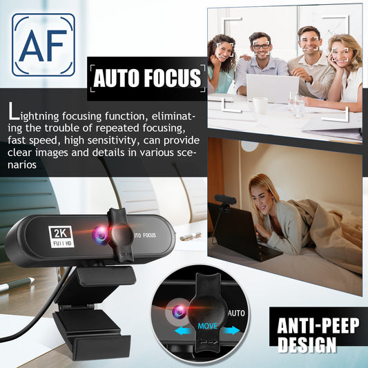 Webcam FullHD - 4K per Live Twich e conferencecall