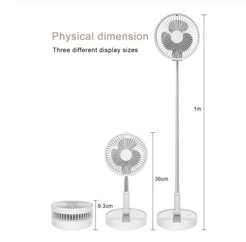 Portable USB Multivent - Ventilatore Portatile ricaricabile e richiudibile