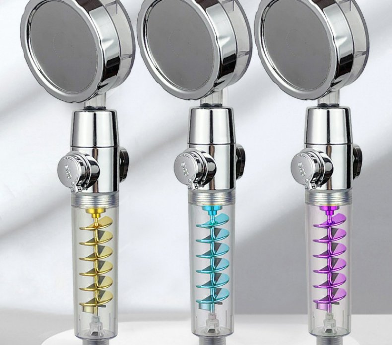 Twin Turbo Multifunctional Fan Shower Shower Head